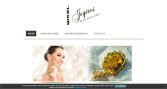 Desktop Screenshot of joyeriasengijon.com